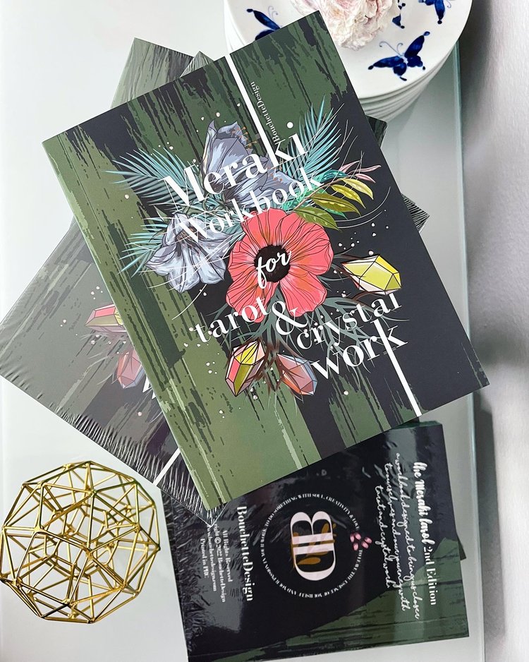 Meraki Workbook For Tarot & Crystal Work