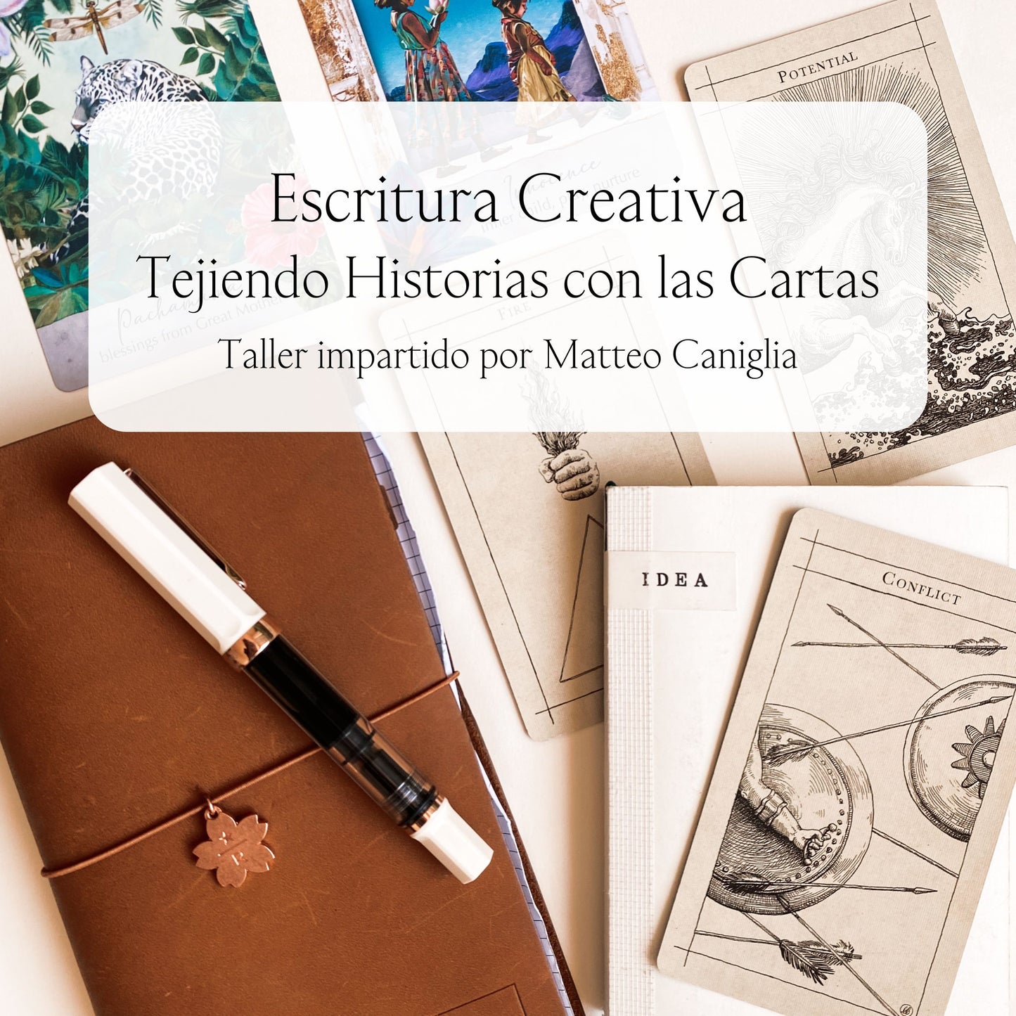 Escritura Creativa: Tejiendo Historias con las Cartas