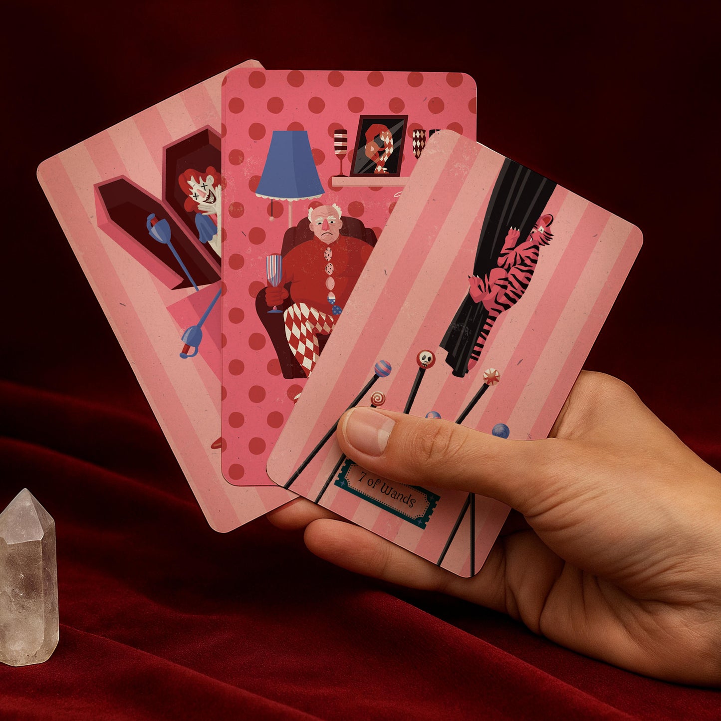 Horror Circus Tarot by Una in Space