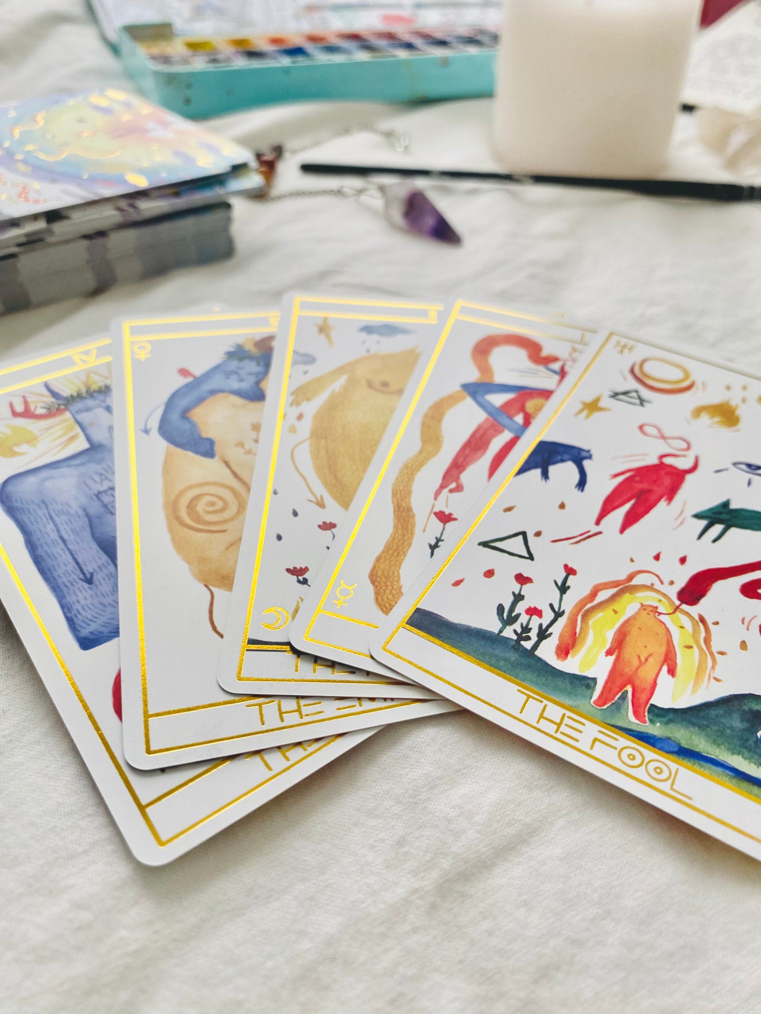 THE LILIFER TAROT - GOLD EDITION