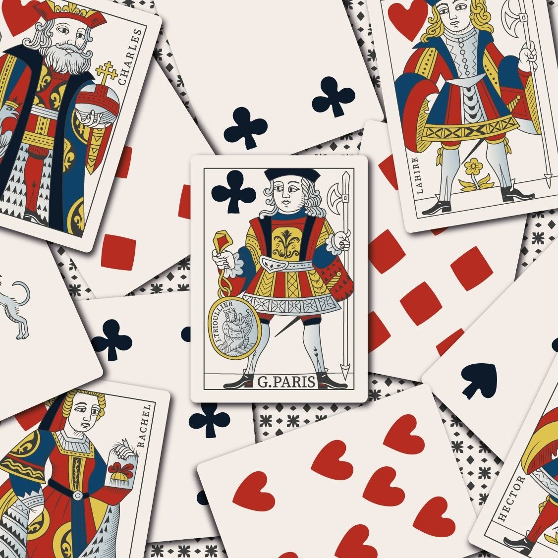 PORTRAIT DE PARIS POKER Artisan Tarot