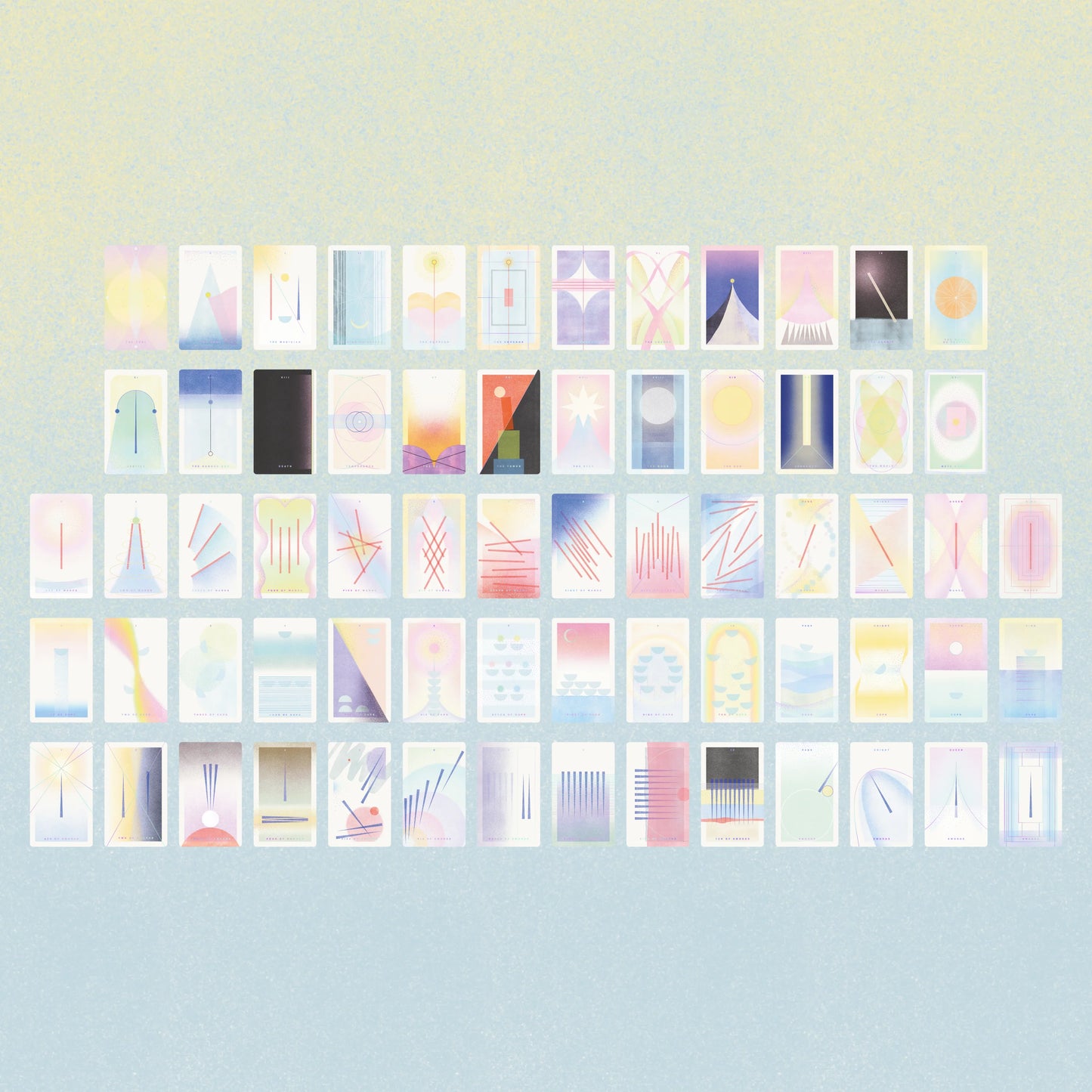 Mellow Schema Tarot by Arum Lee