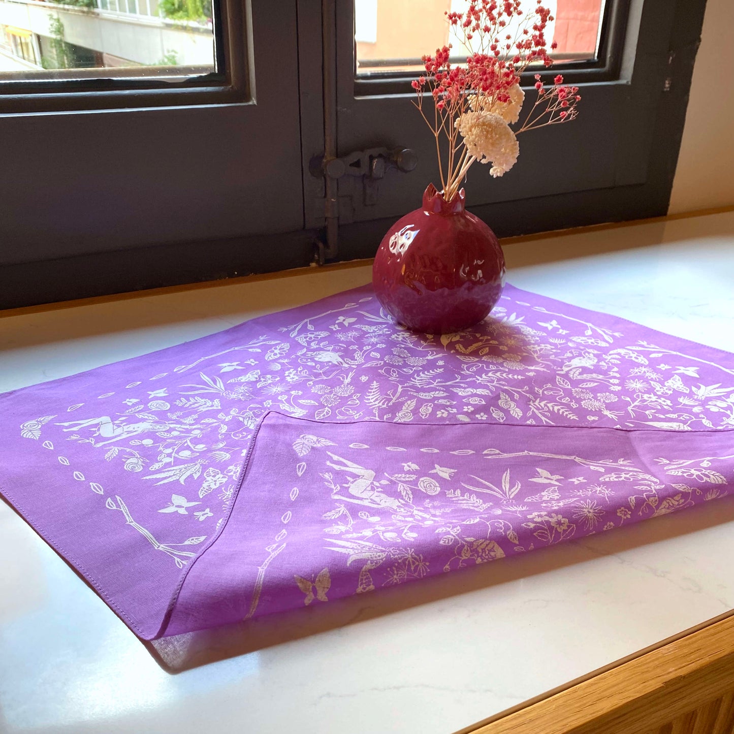 Garden Altar Cloth - Lavender