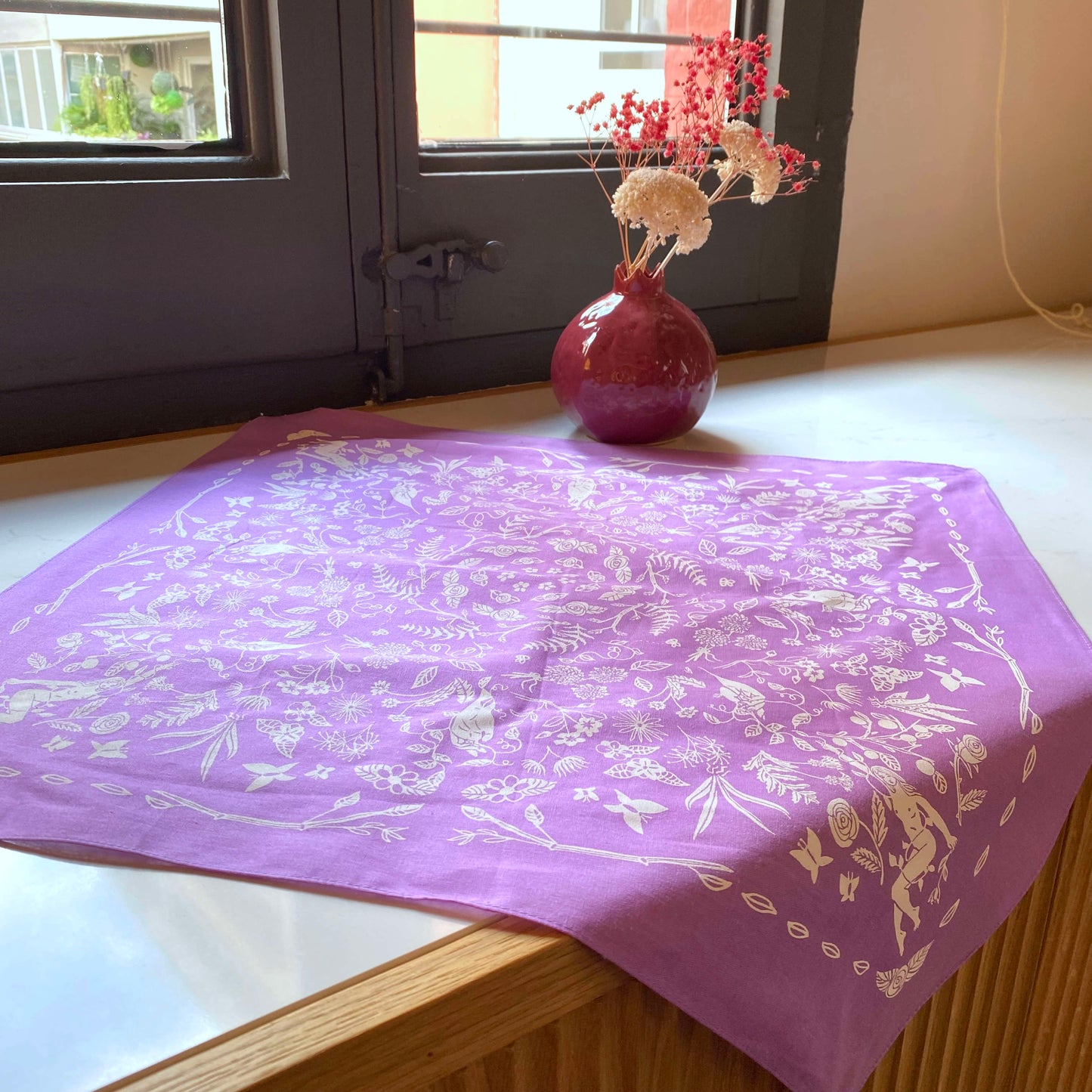 Garden Altar Cloth - Lavender