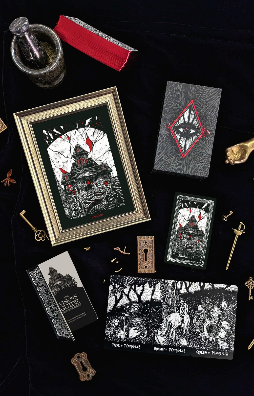 NIGHT VISIONS TAROT JAMES R. EADS