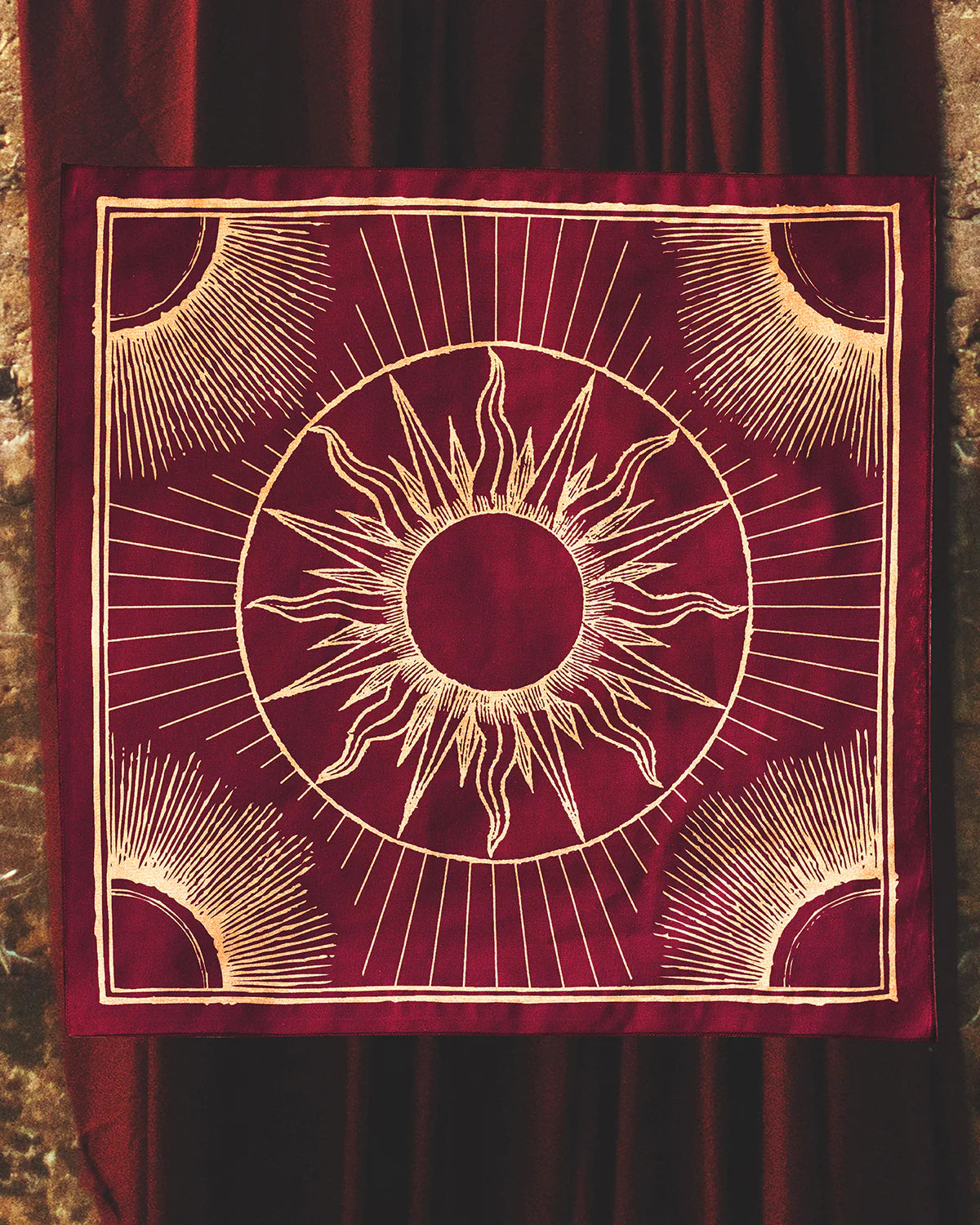 THE SUN TAROT CLOTH
