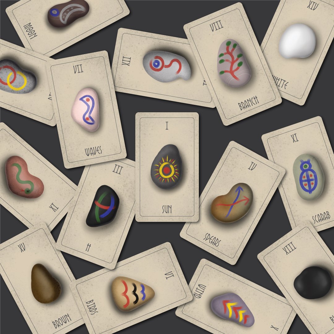 THE WITCH'S RUNES Artisan Tarot