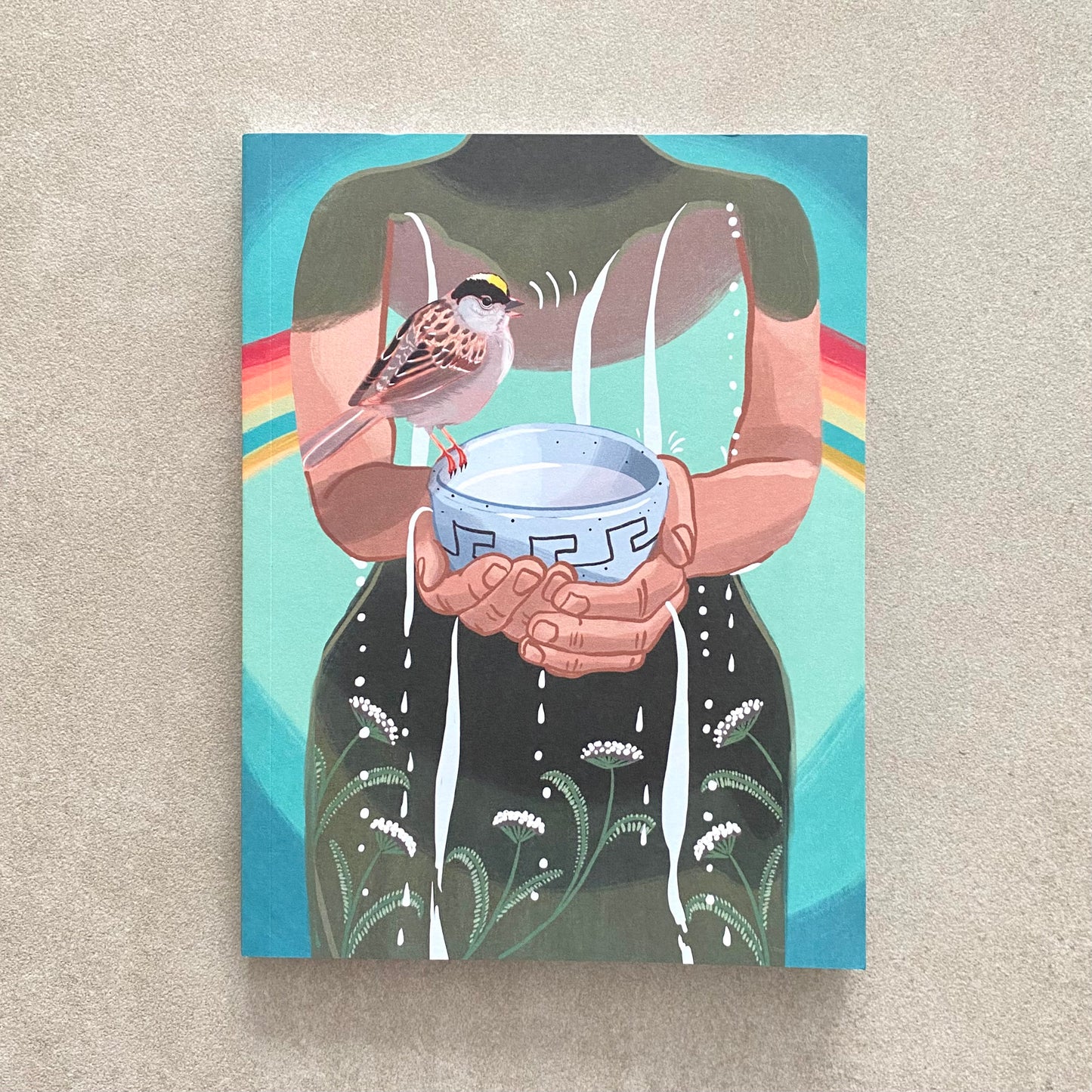 THE GENTLE TAROT ACE OF CUPS JOURNAL + STICKERS