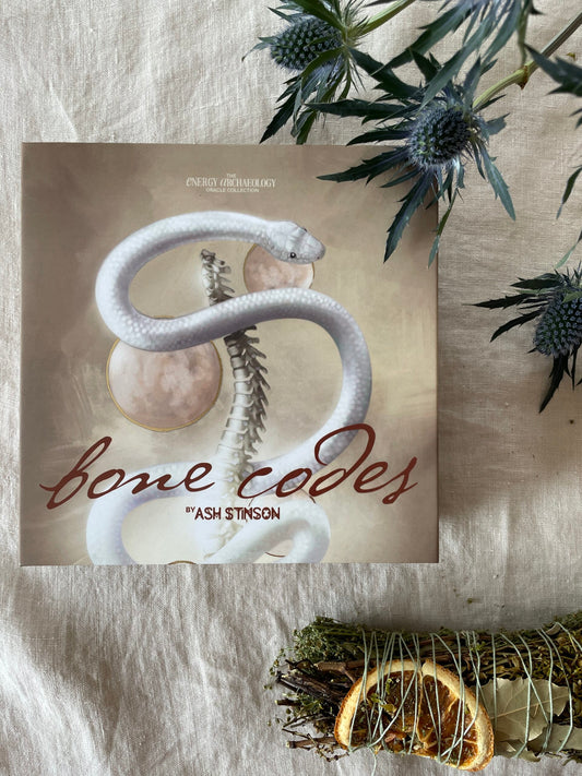 Bone Codes Oracle + Guidebook by Ash Stinson