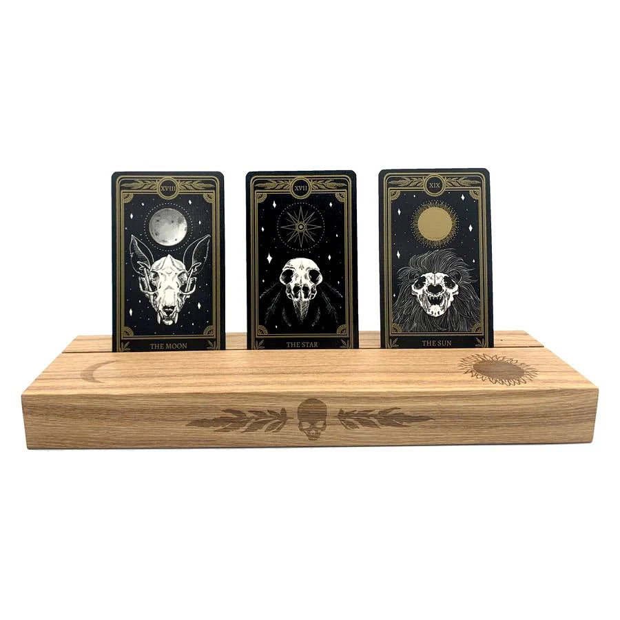 CELESTIAL - WOODEN CARD HOLDER