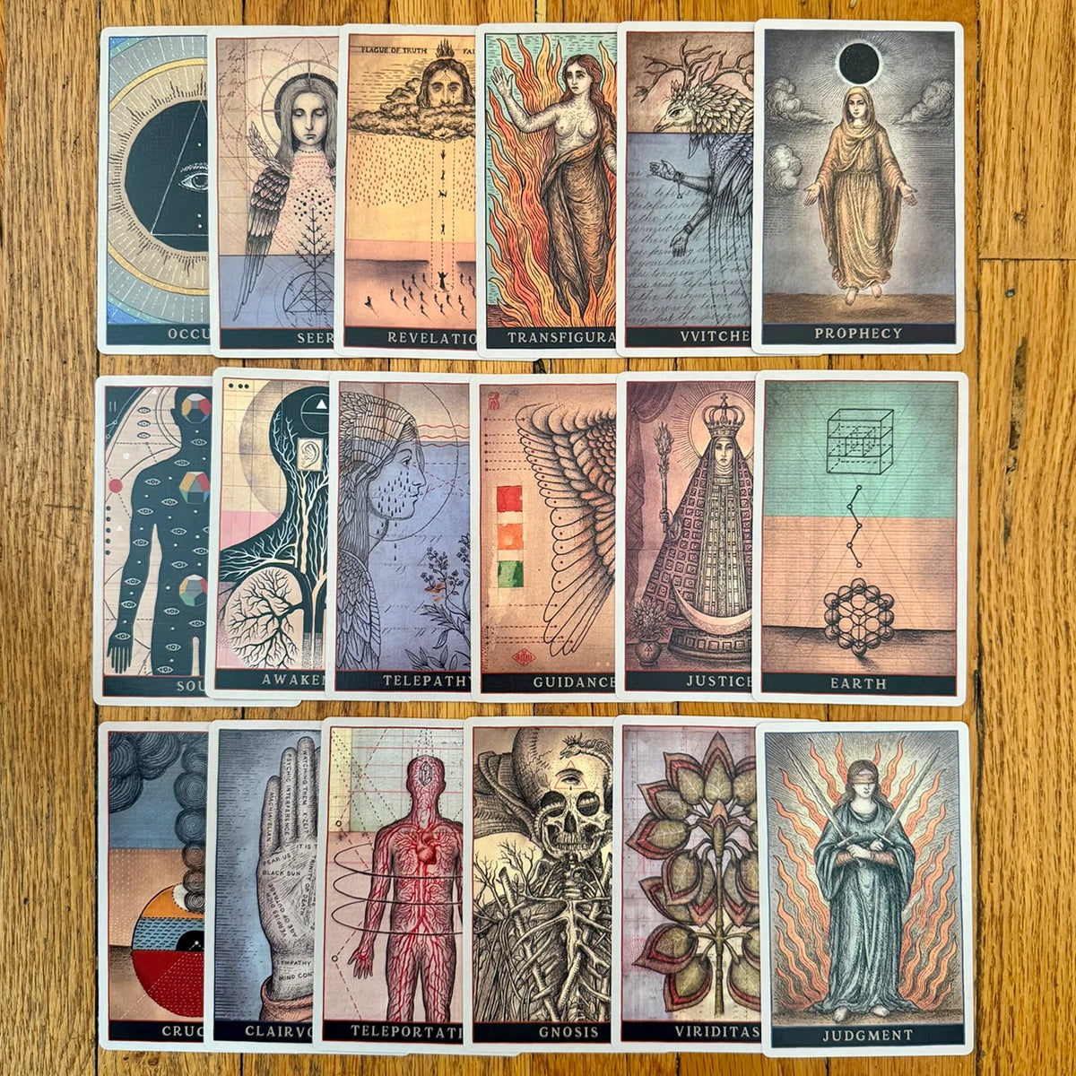 Oracle Codex Codex: The Art of Divination Oracle Deck by Daniel Martin Diaz – Arcana ...