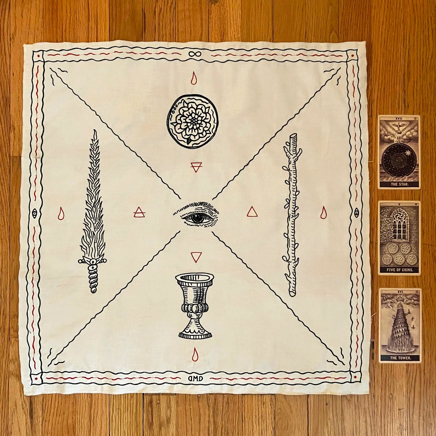Earth Magick Altar Cloth: Natural
