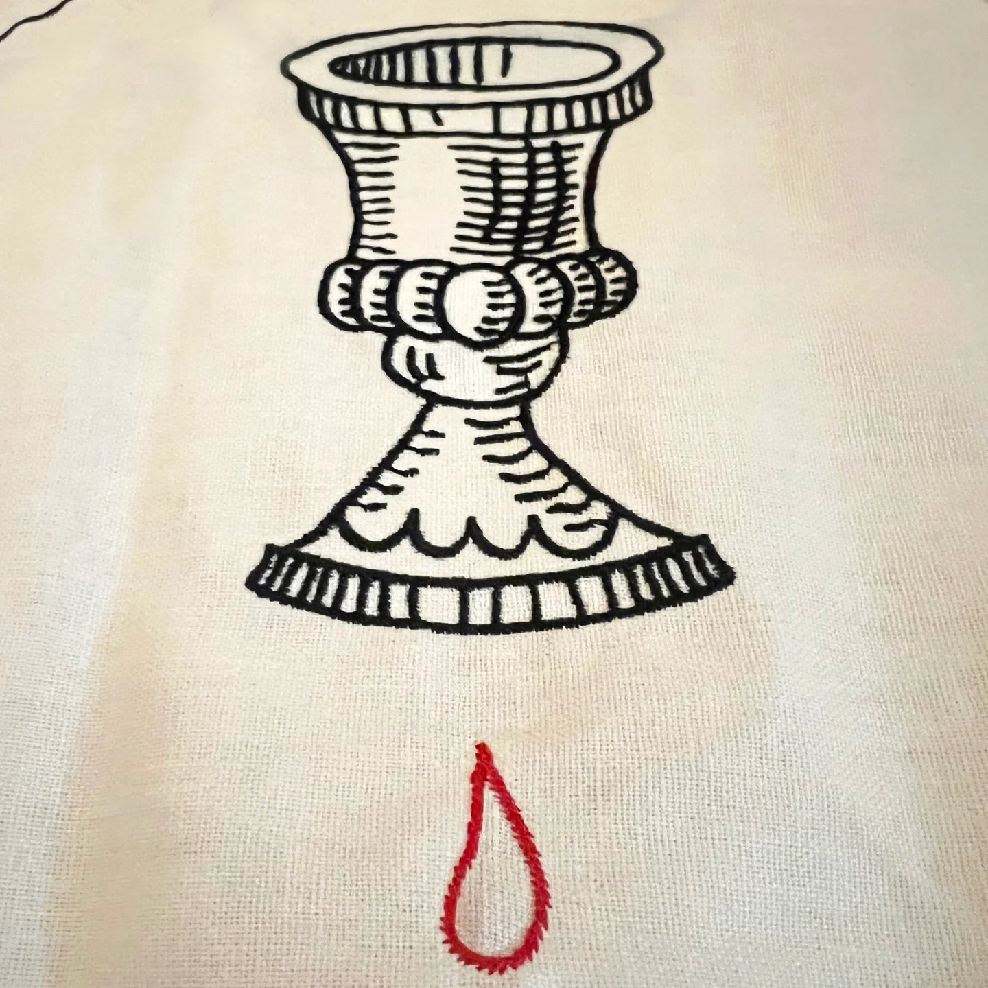 Earth Magick Altar Cloth: Natural