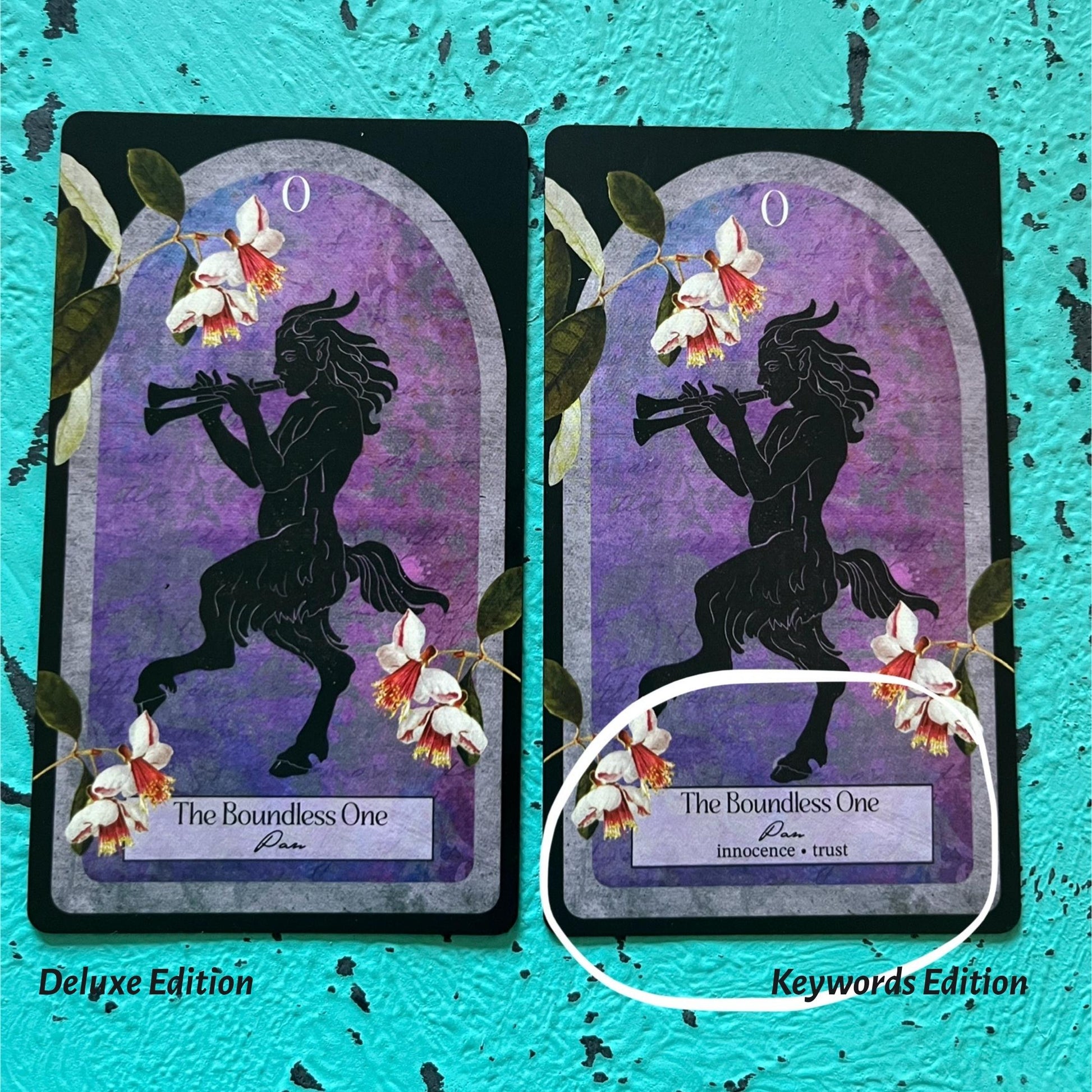 THE MYTH WEAVER TAROT Lalania Simone - Keywords Edition