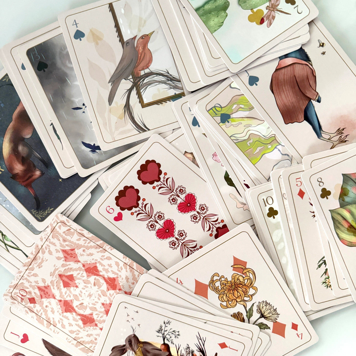 ENCHANTED GARDEN PLAYING CARDS