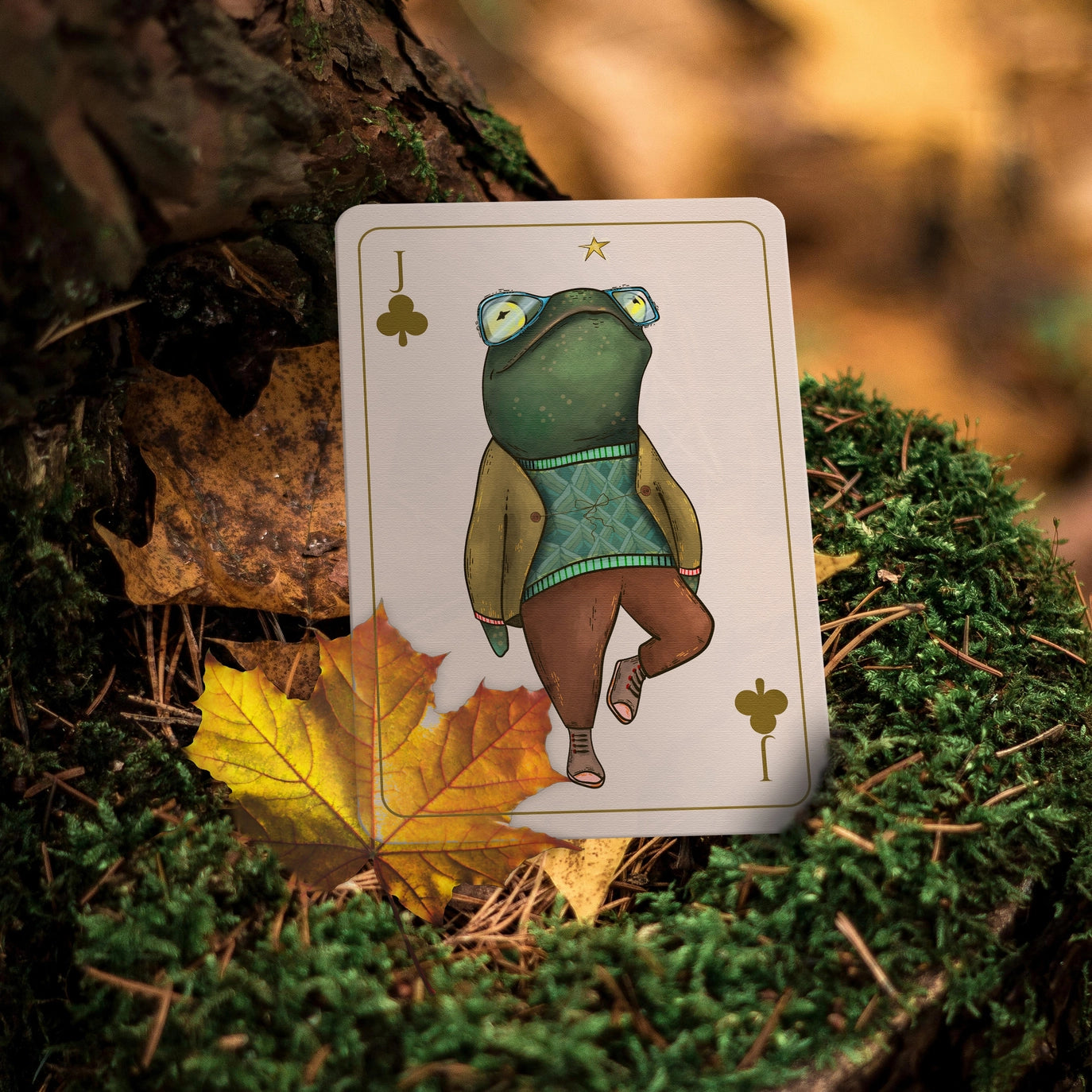 ENCHANTED GARDEN PLAYING CARDS