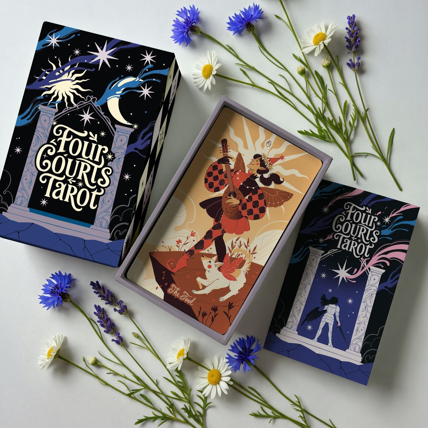 Four Courts Tarot by Una in Space