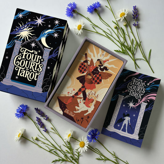 Four Courts Tarot by Una in Space