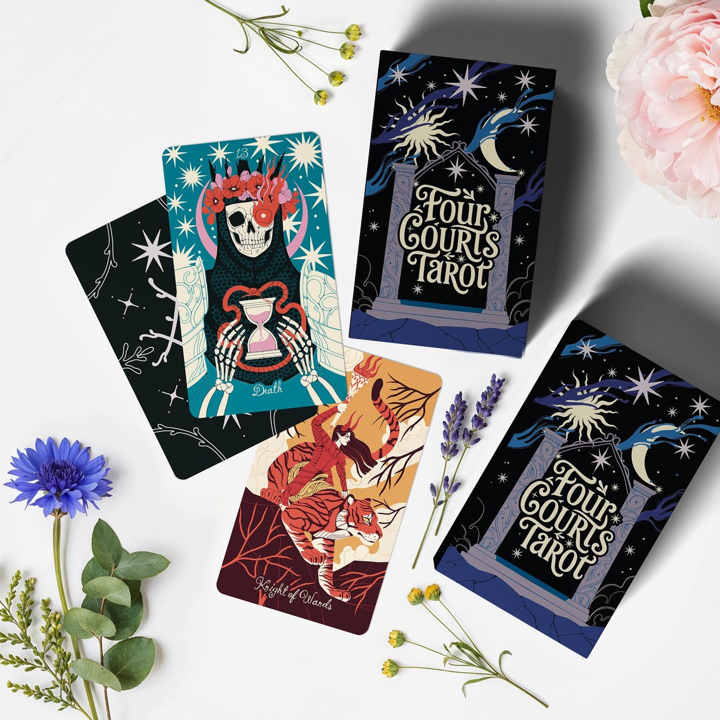 Four Courts Tarot by Una in Space