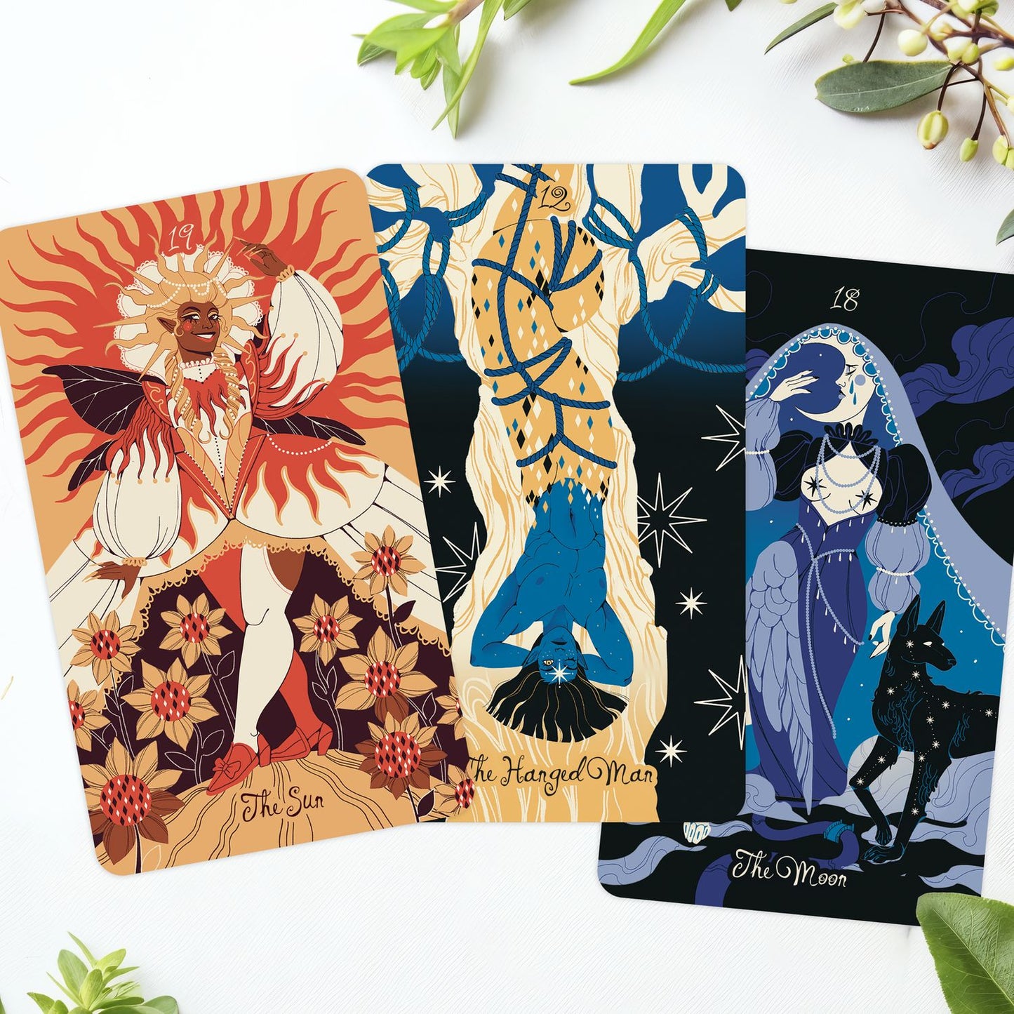 Four Courts Tarot by Una in Space