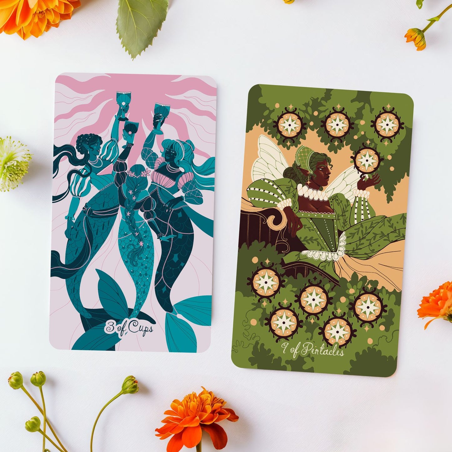 Four Courts Tarot by Una in Space