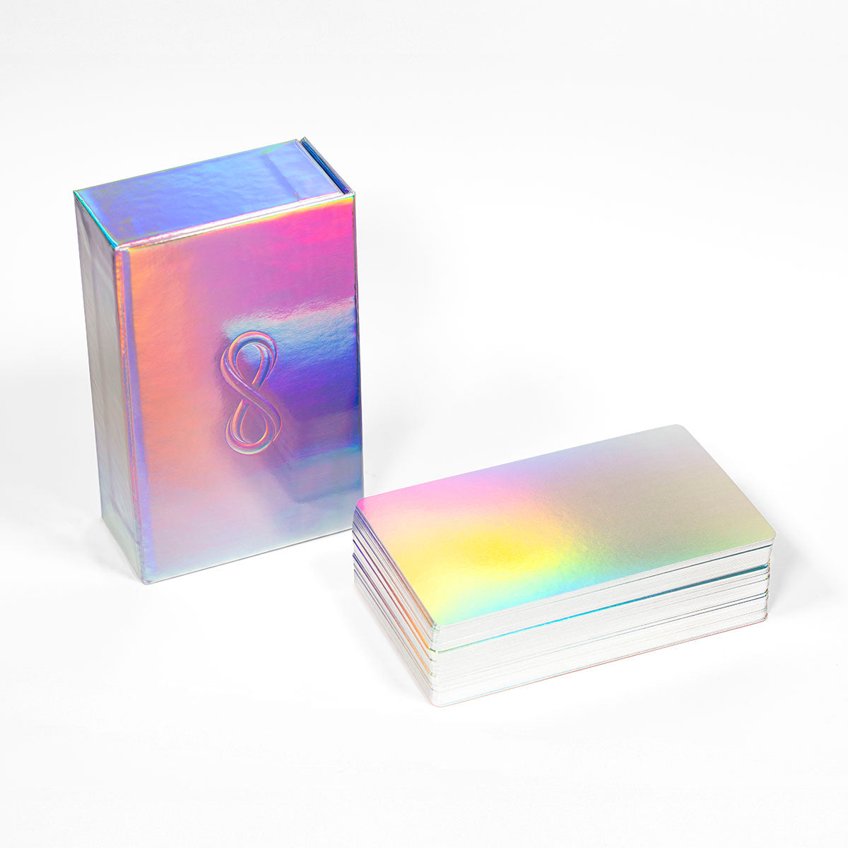 Tarot of the Holy Spectrum: Infinity Edition (Holographic Mirror) by Chase Voorhees