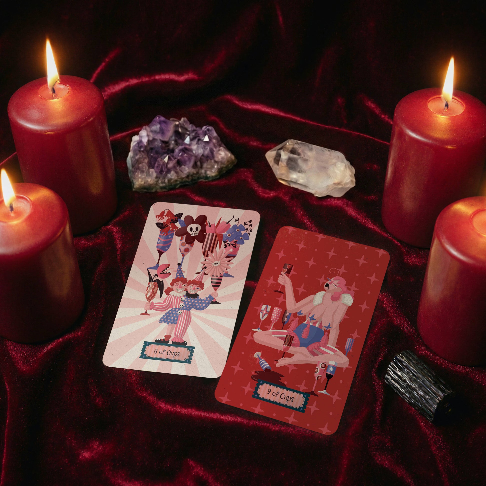 Horror Circus Tarot by Una in Space