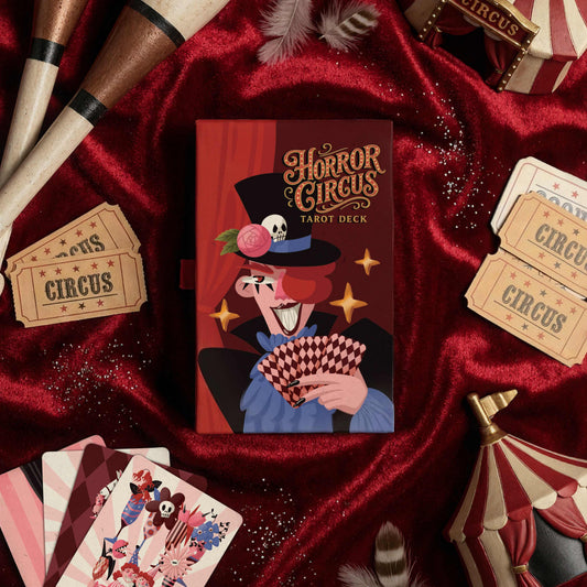 Horror Circus Tarot by Una in Space