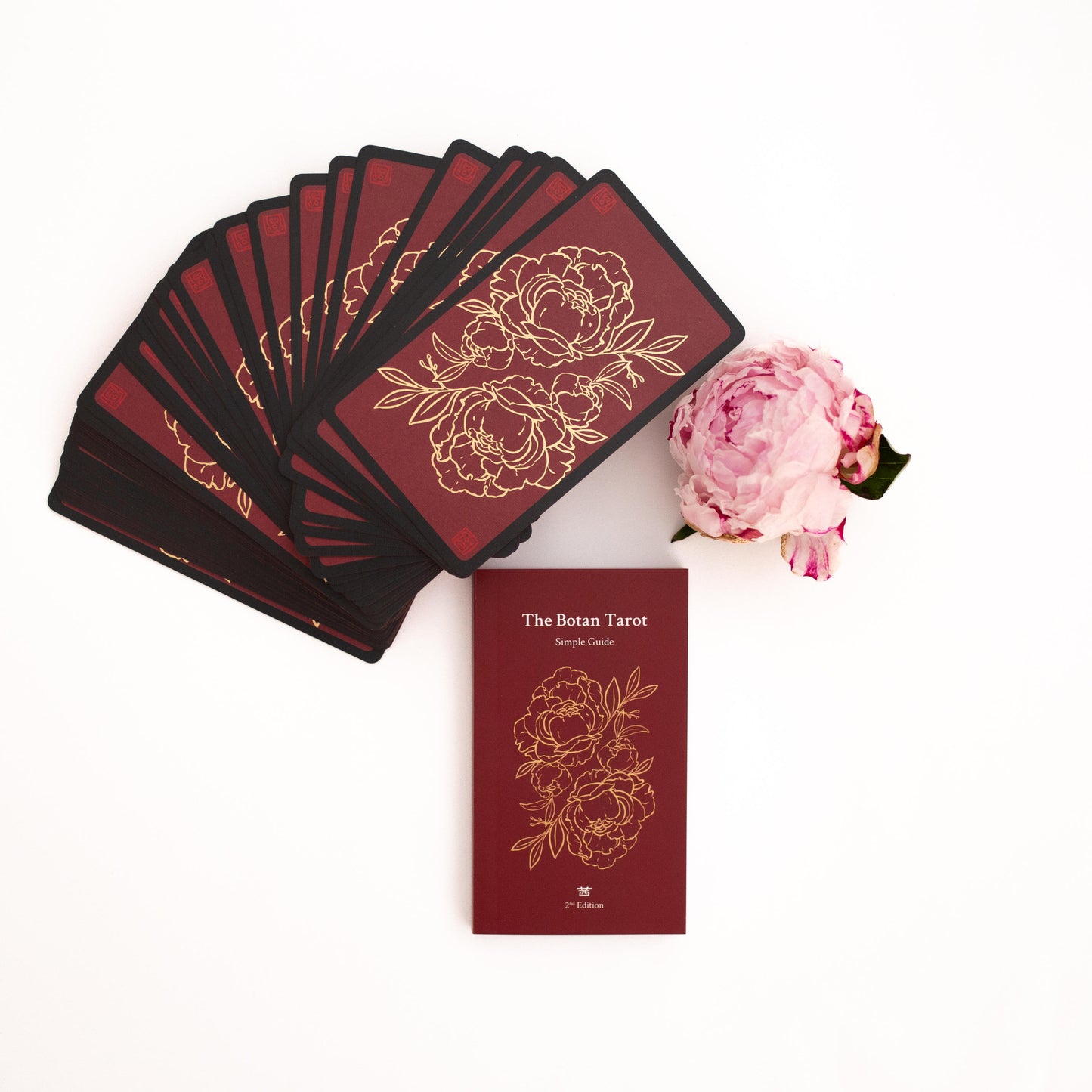 THE BOTAN TAROT - AKANE EDITION (RED)