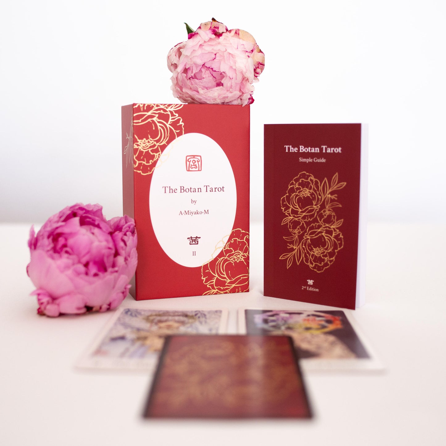 THE BOTAN TAROT - AKANE EDITION (RED)