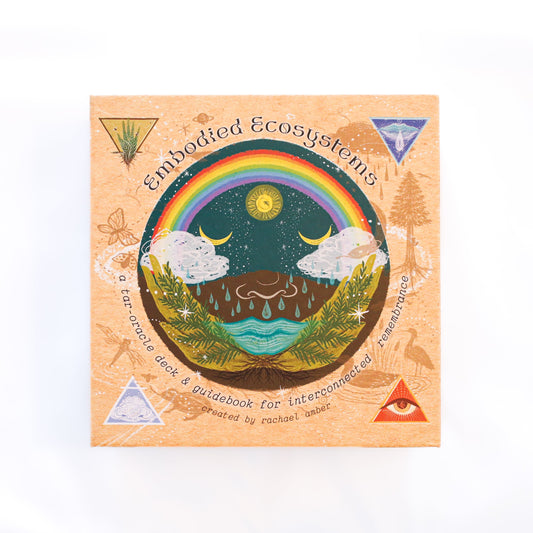 Embodied Ecosystems Tarot-Oracle Deck & Guidebook by Rachael Amber