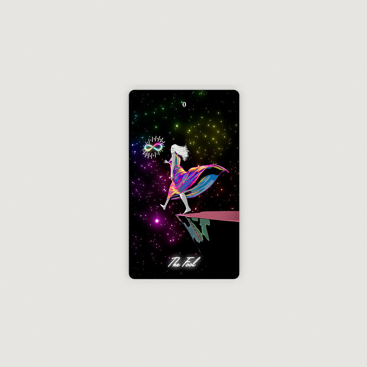 Tarot of the Holy Spectrum: Infinity Edition (Holographic Mirror) by Chase Voorhees