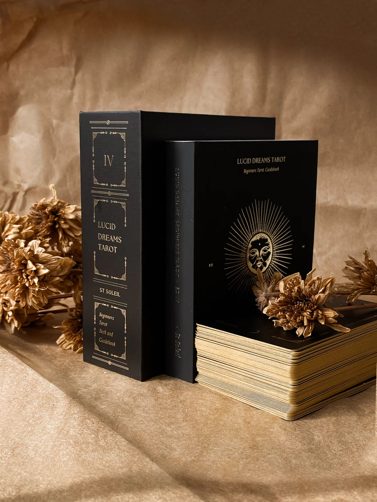 LUCID DREAMS BEGINNERS TAROT - 4TH EDITION IN BLACK ECLIPSE