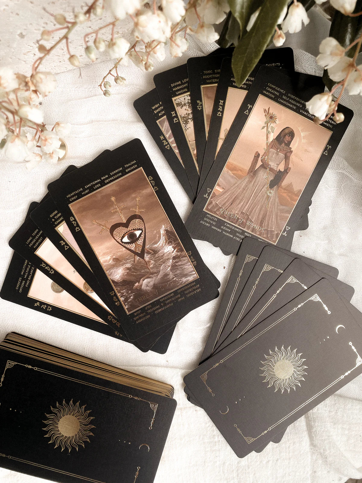 LUCID DREAMS BEGINNERS TAROT - 4TH EDITION IN BLACK ECLIPSE
