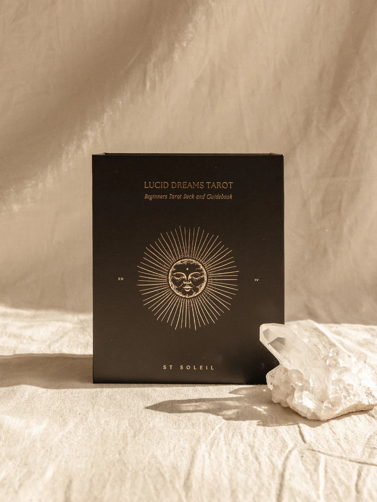 LUCID DREAMS BEGINNERS TAROT - 4TH EDITION IN BLACK ECLIPSE