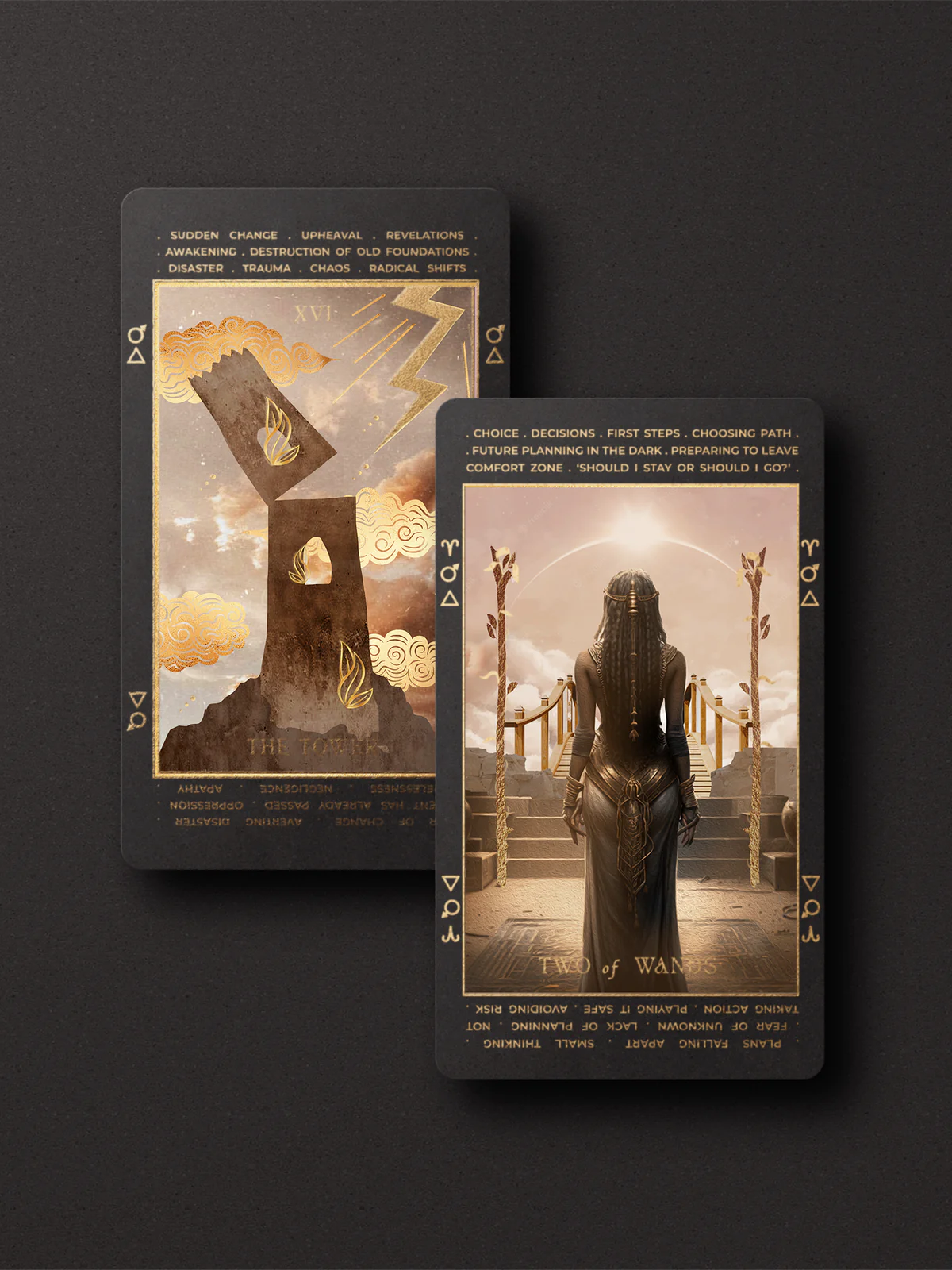 LUCID DREAMS BEGINNERS TAROT - 4TH EDITION IN BLACK ECLIPSE