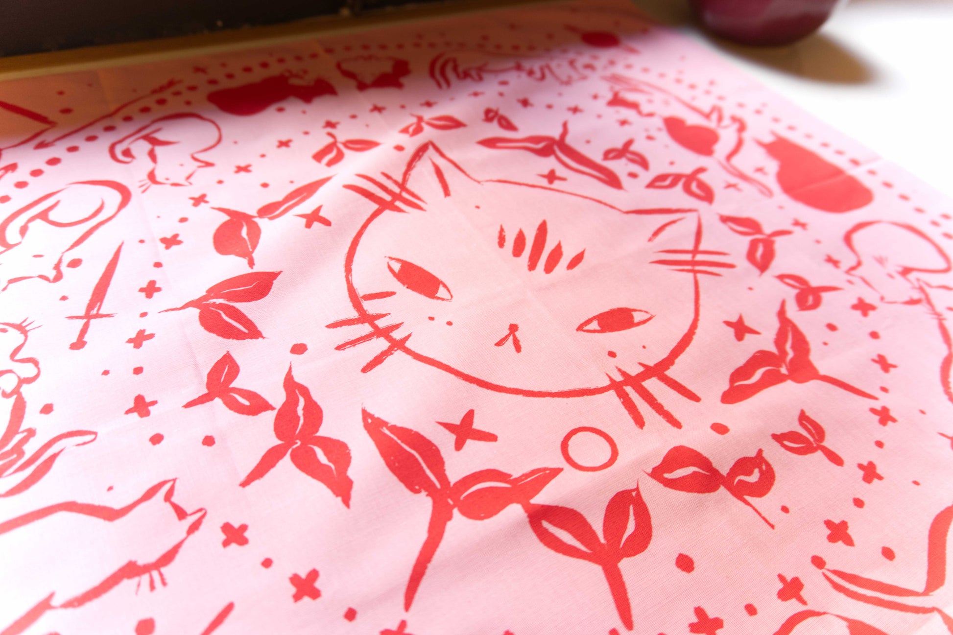 MAGIC CAT TAROT CLOTH