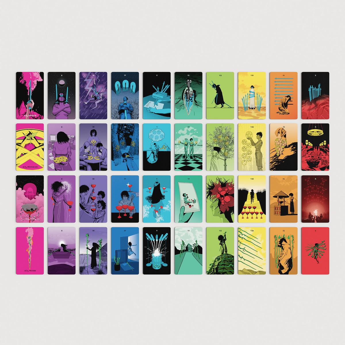 Tarot of the Holy Spectrum by Chase Voorhees