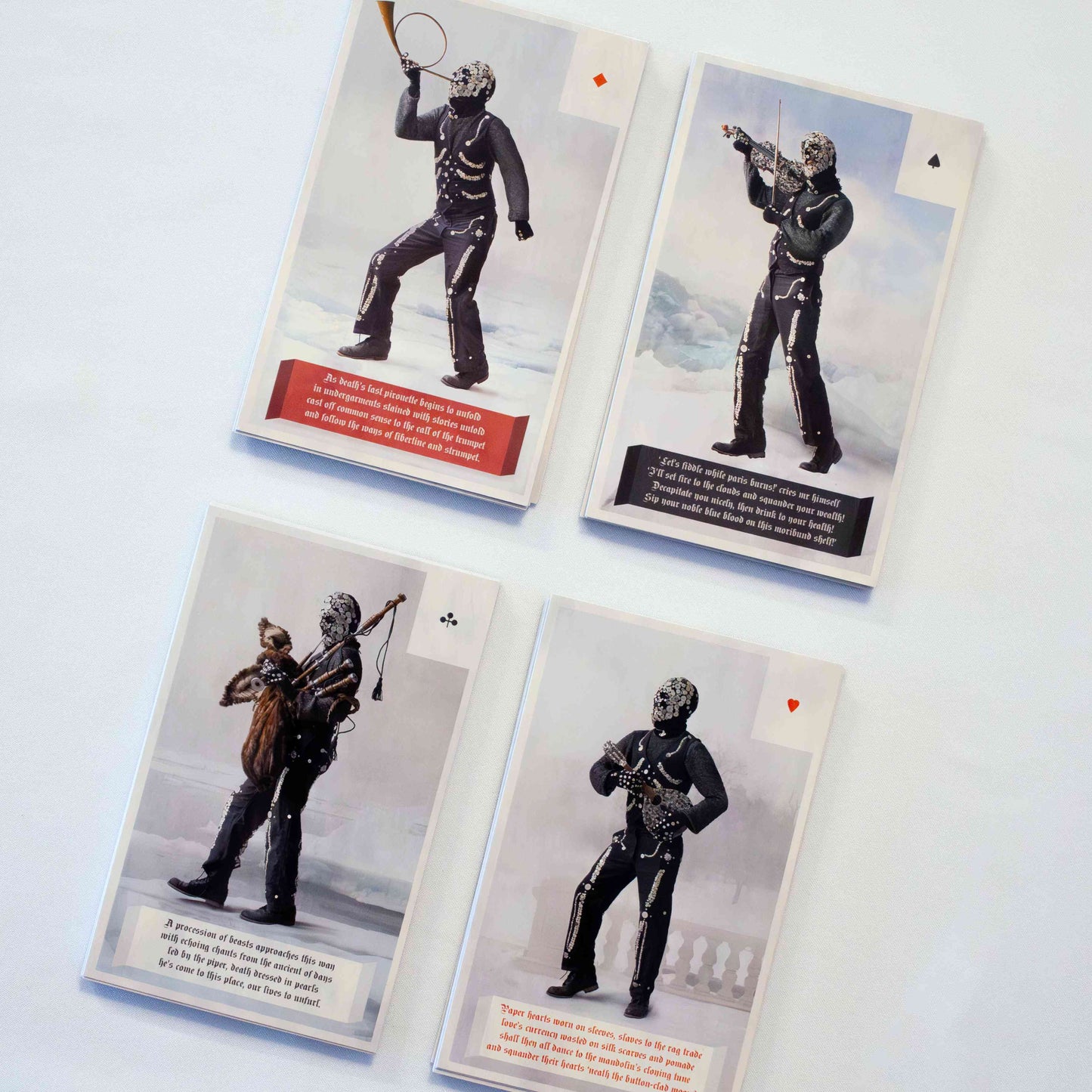 MISTER BUTTONS & THE DANSE MACABRE PLAYING CARDS