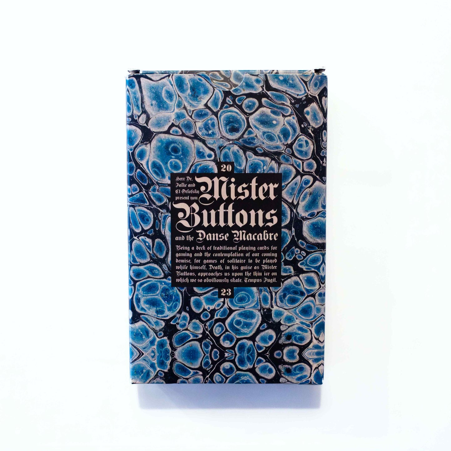 MISTER BUTTONS & THE DANSE MACABRE PLAYING CARDS
