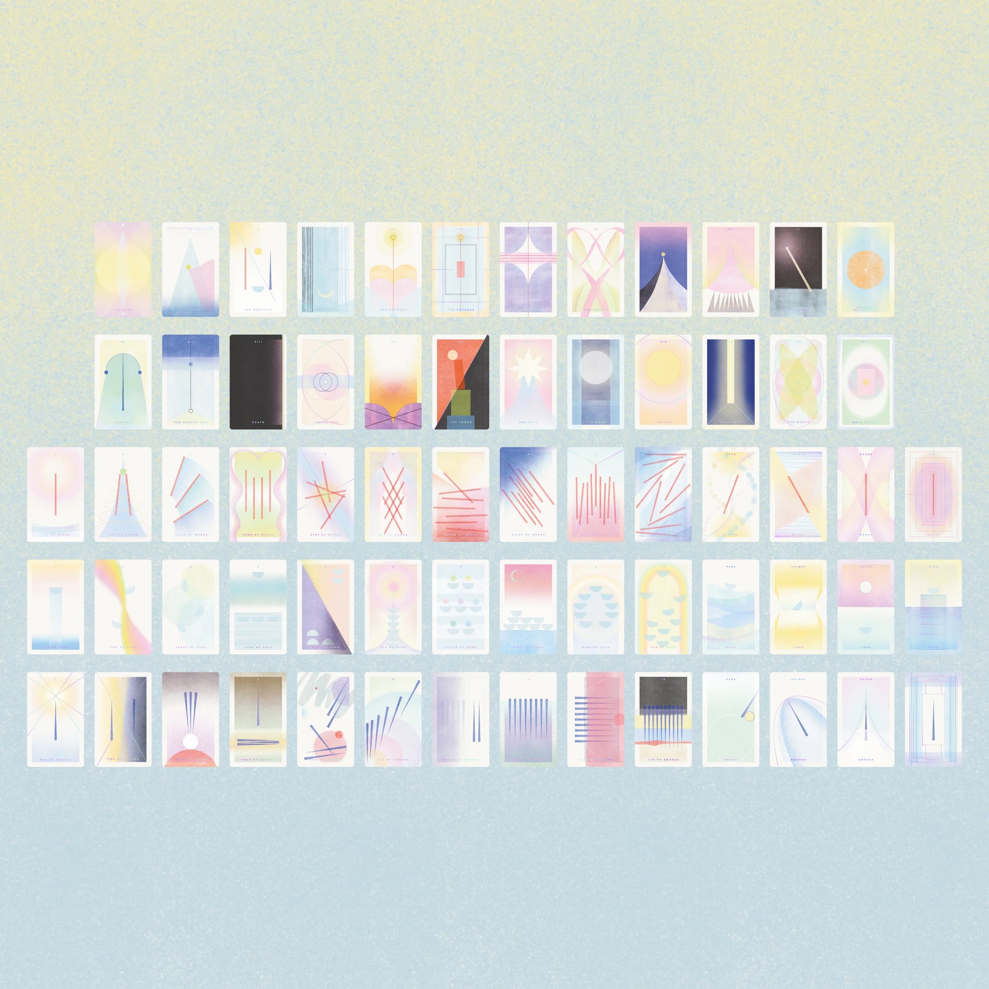 Mellow Schema Tarot by Arum Lee