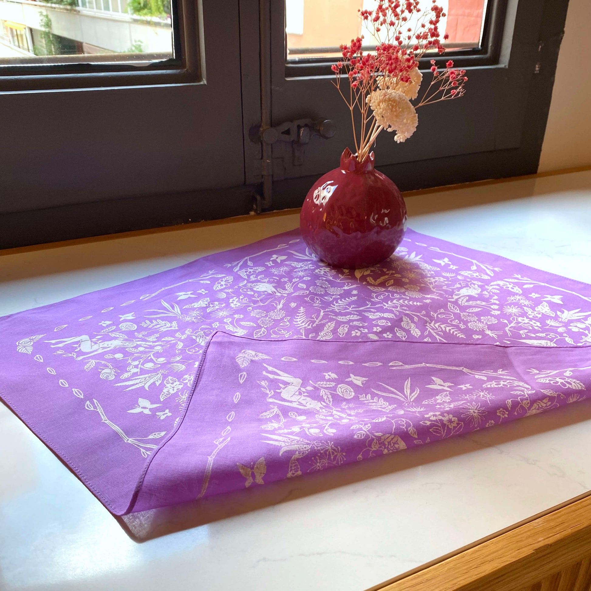 Garden Altar Cloth - Lavender