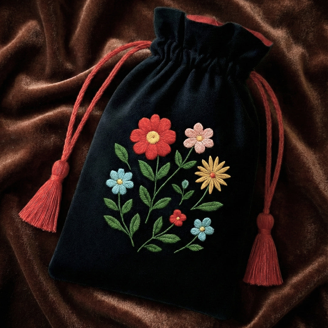 Secret Garden Tarot Pouch by Una in Space
