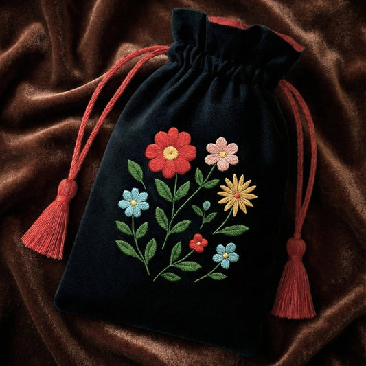 Secret Garden Tarot Pouch by Una in Space