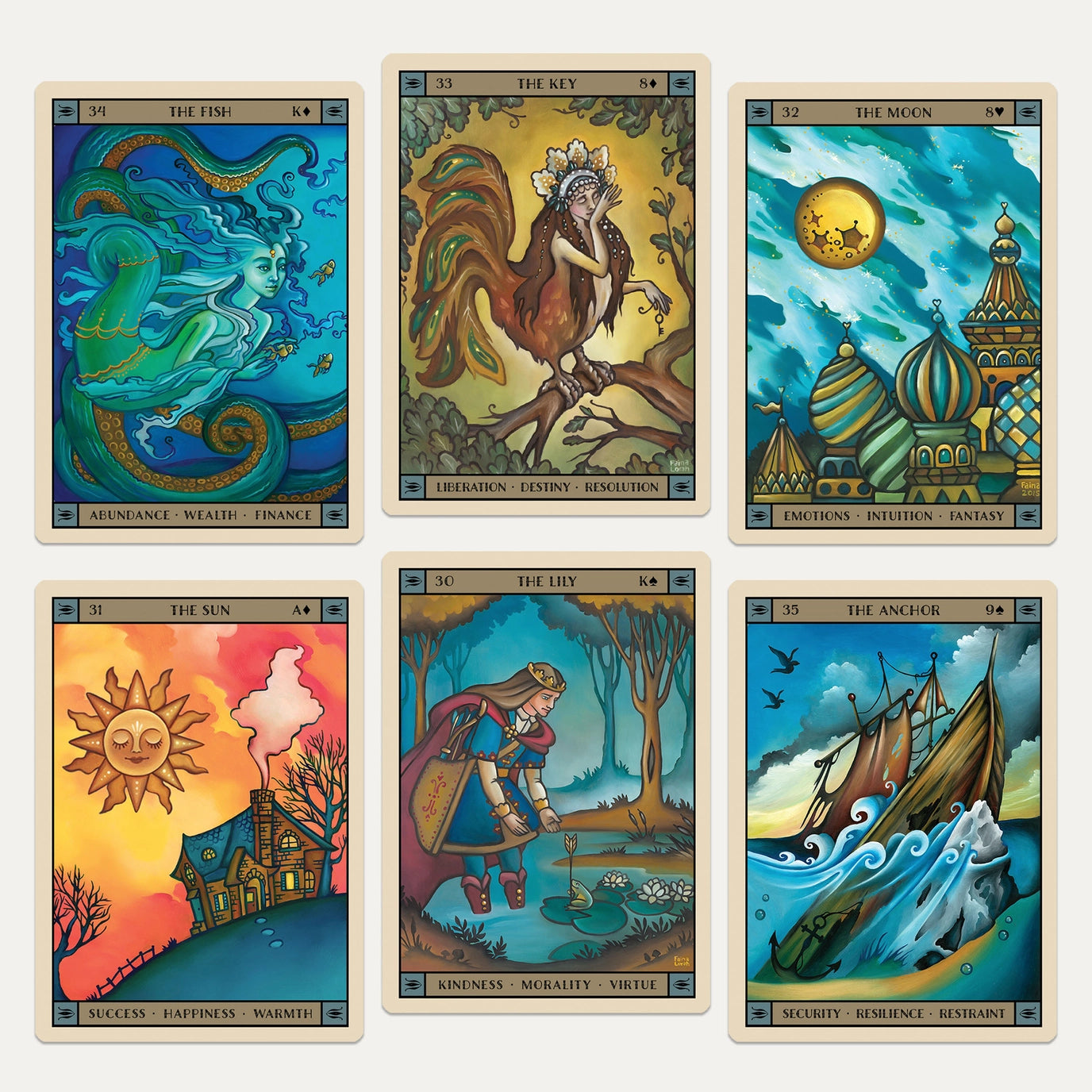 Slavic Folklore Lenormand by Faina Lorah