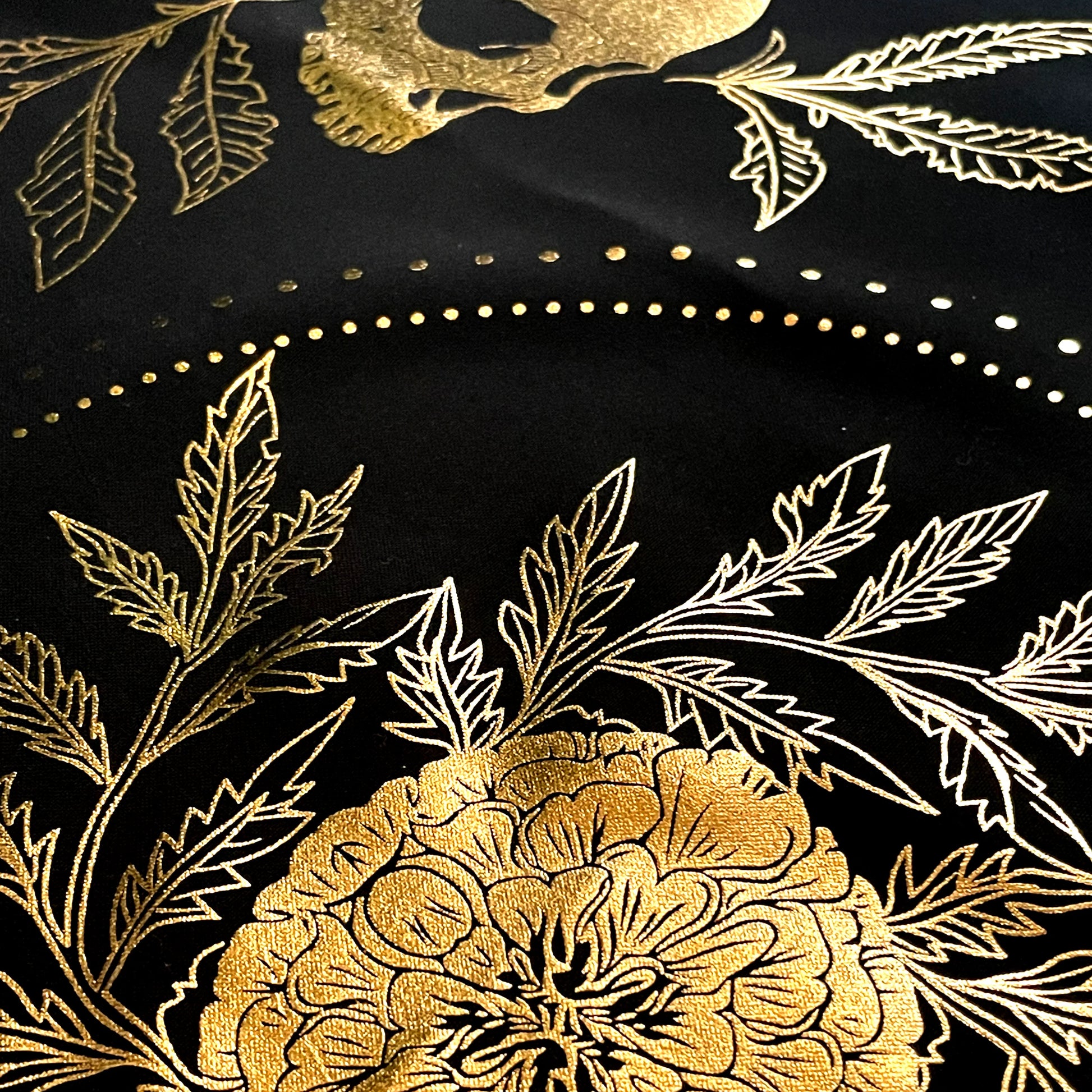 TEETH AND BONE TAROT CLOTH