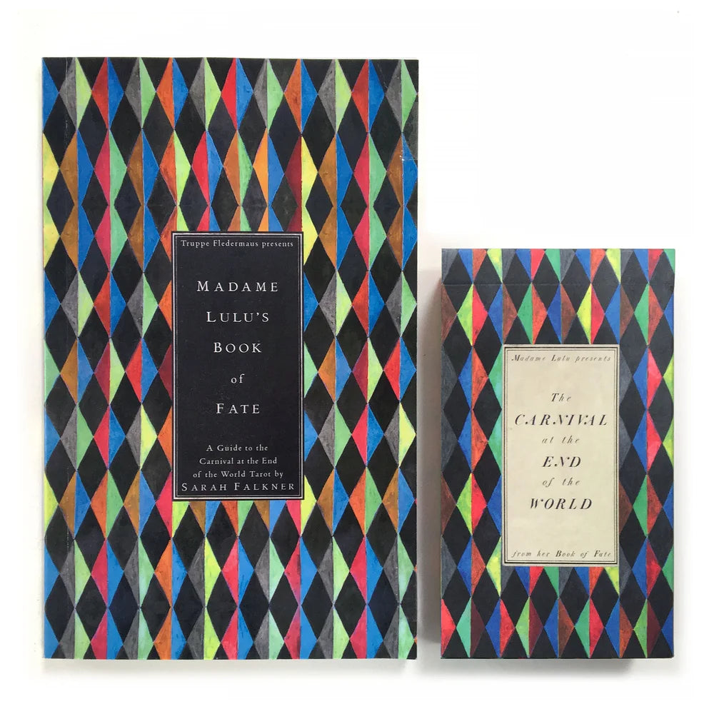 THE CARNIVAL AT THE END OF THE WORLD TAROT + libro guía "Madam Lulu's Book of Fate"