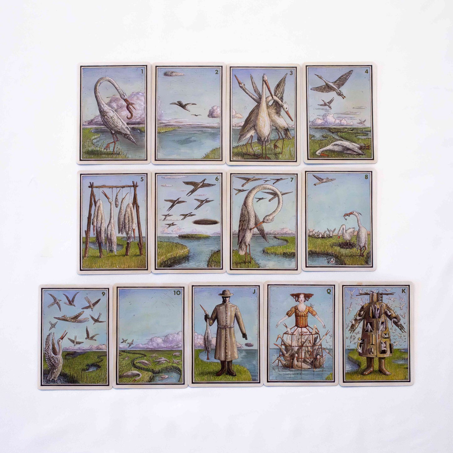 THE DROWNING WORLD POKER DECK