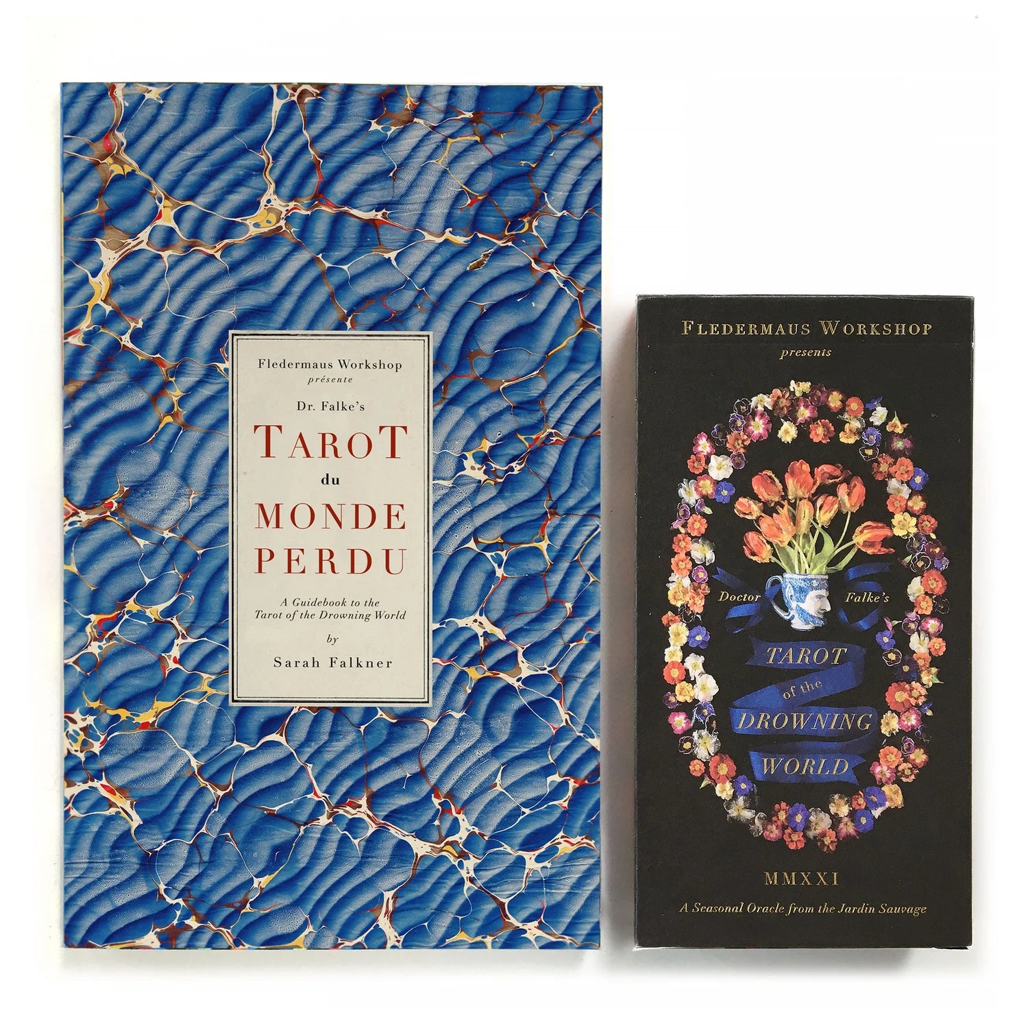 THE DROWNING WORLD TAROT + libro guía "Le Tarot du Monde Perdu"