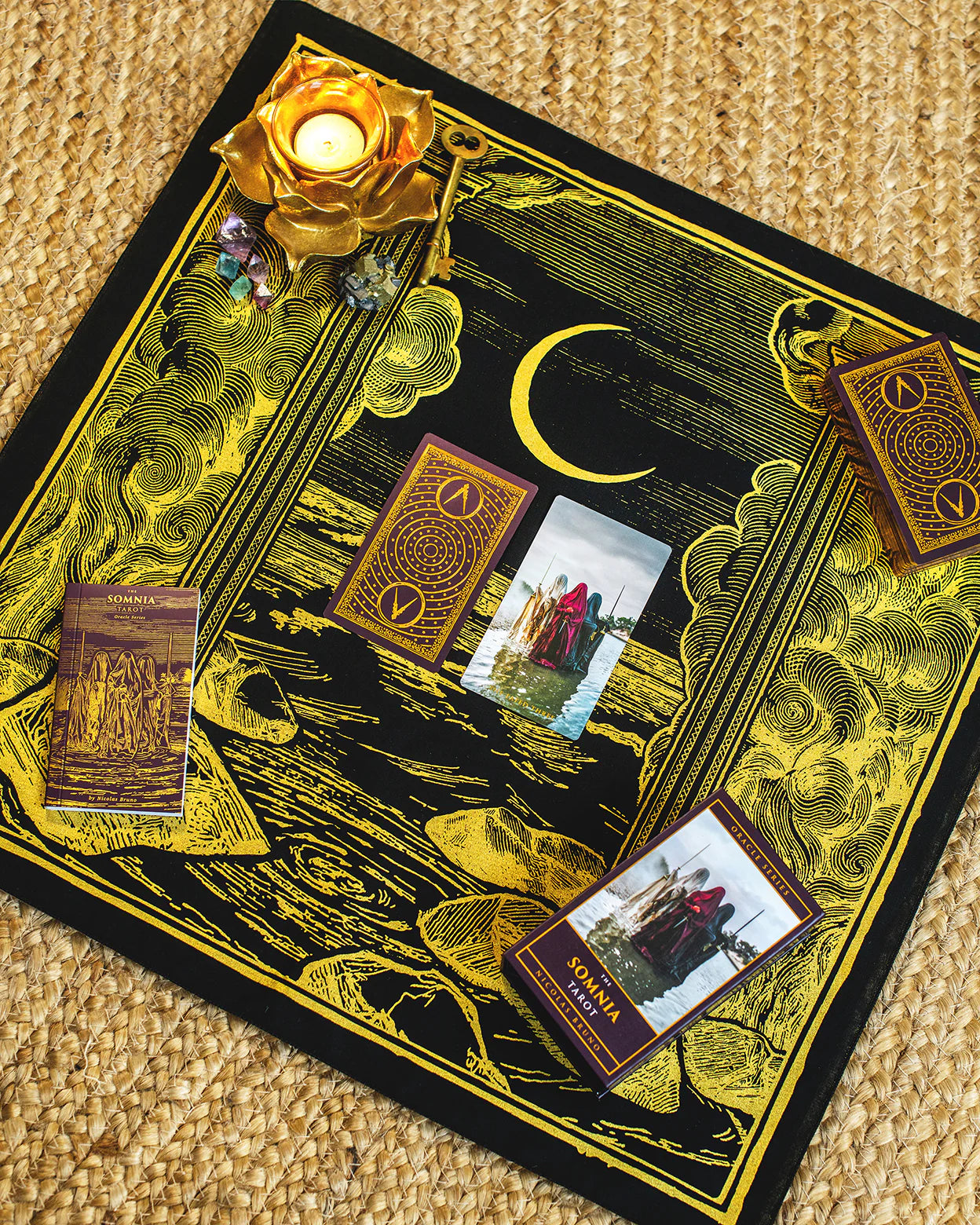 THE PRIESTESS TAROT CLOTH